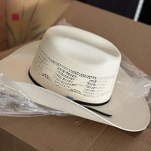Resistol Cojo Vaquero Straw Hat Natural 7 3/8